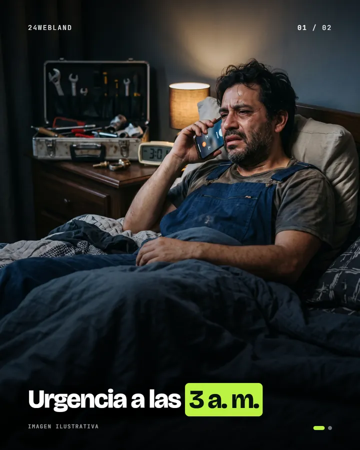 Urgencia a las 3 a. m. (lámina 1 de 2)