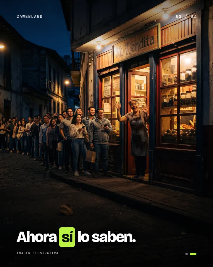 Estamos abiertos, nadie lo sabe (lámina 2 de 2)