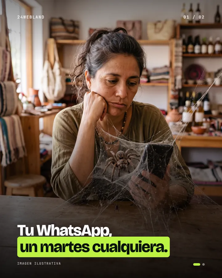 Tu WhatsApp, con tu web trabajando (lámina 1 de 2)