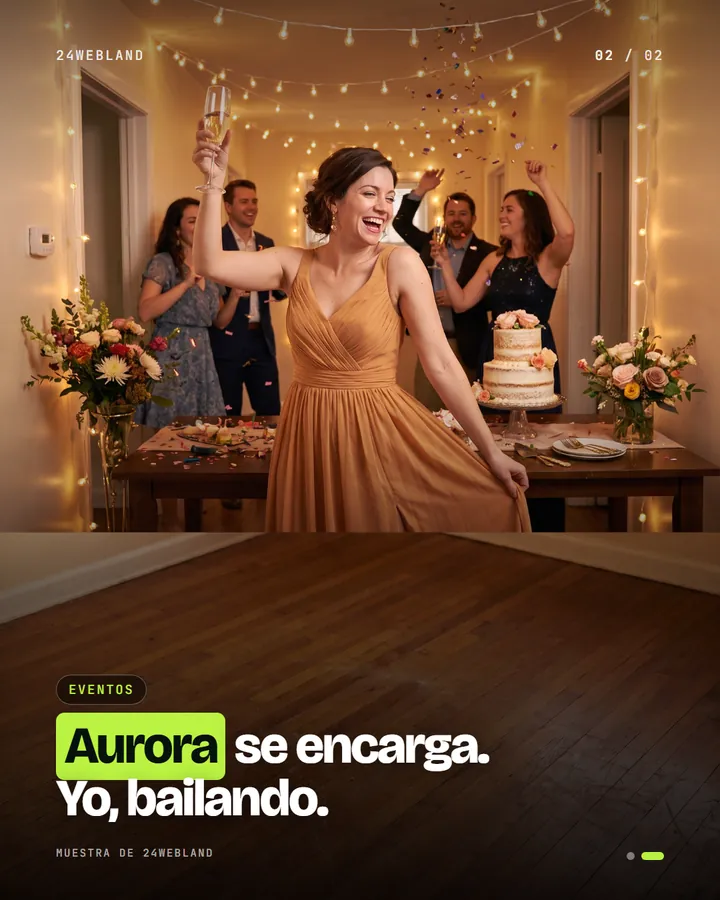 Organizando mi fiesta yo sola (lámina 2 de 2)